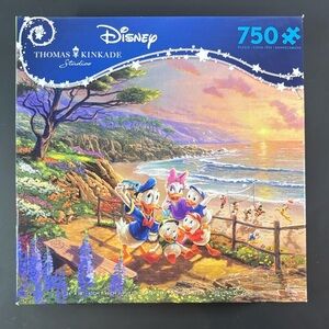 NEW A Duck of a Day: Thomas Kinkade Disney Dreams Collection 1000 Piece Puzzle